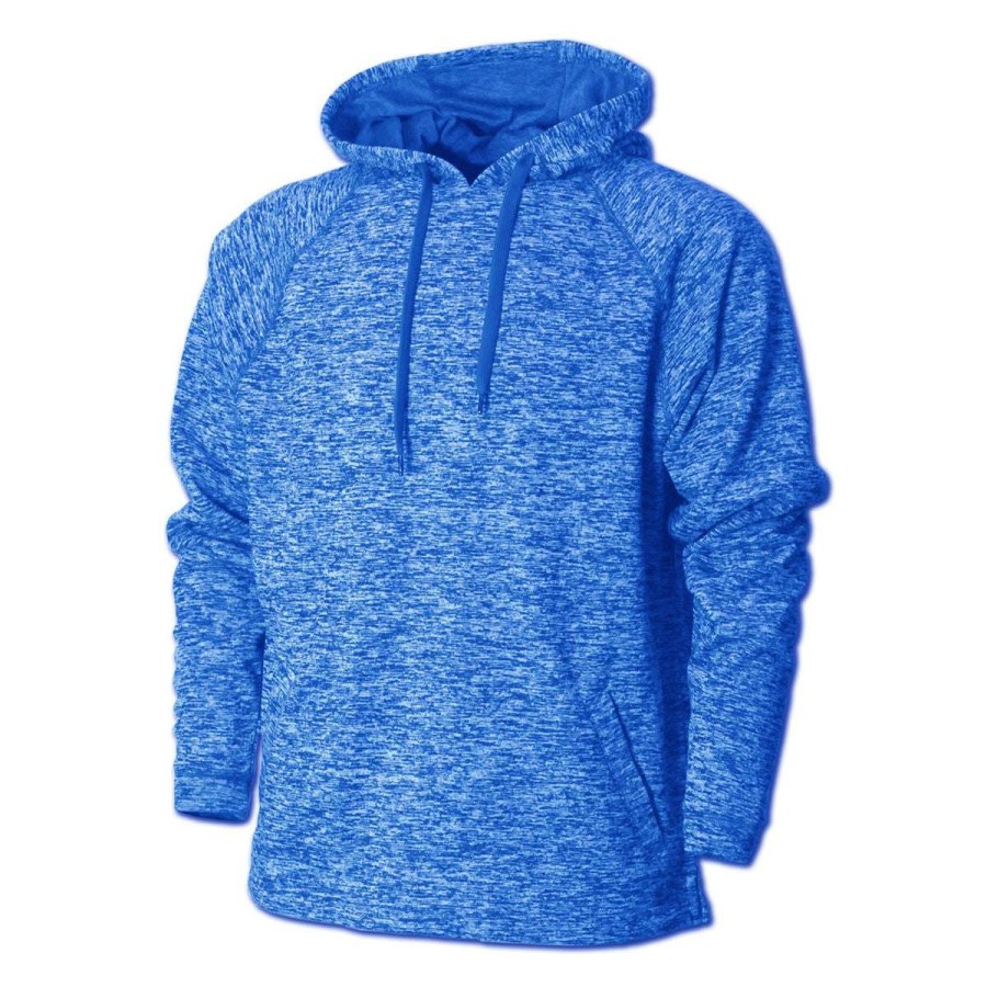 * Baw Men'S Royal Vintage Heather Hoodie | Sweatshirts