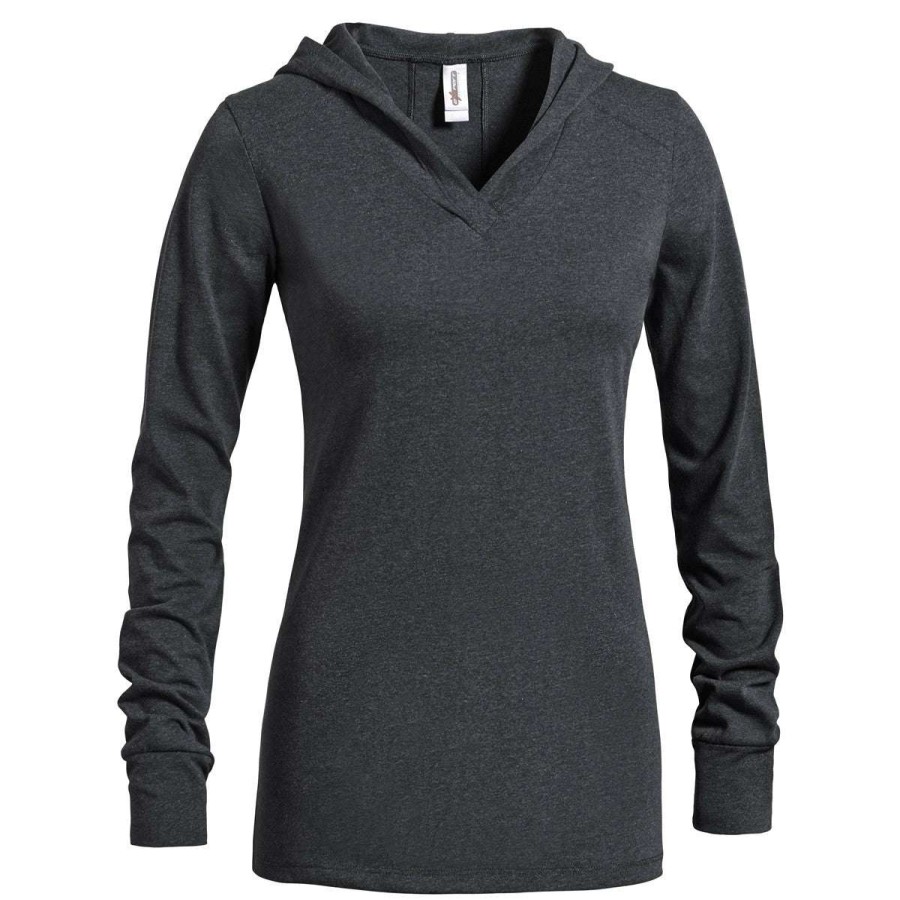 * Expert Women'S Dark Heather Charcoal Soft Hoodie | Sweatshirts