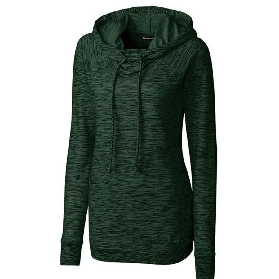 * Cutter & Buck Women'S Hunter Tie Breaker Hoodie | Sweatshirts